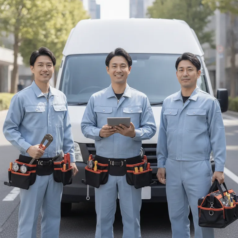 平川市での作業